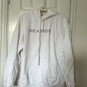 Seaside White Hoodie